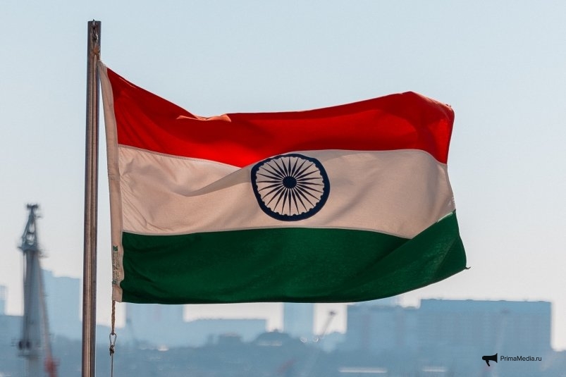 Флаг Республики Индия Илья Аверьянов, ИА PrimaMedia
