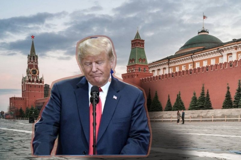 Дональд Трамп не знал, что США торгуют с Россией Коллаж на основе unsplash.com и Kremlin.ru