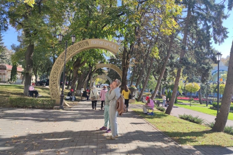 Туристы в Пятигорске ИА Stavropol.Media