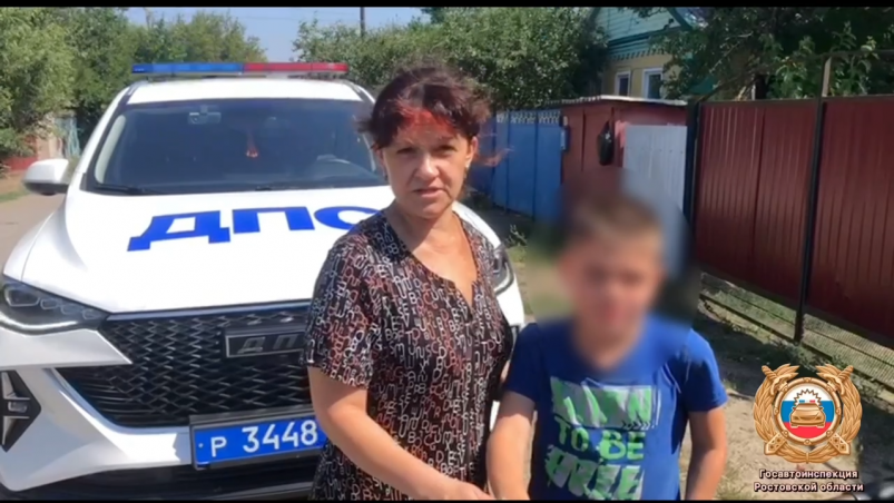 Сотрудники ДПС спасли 10-летнего мальчика Госавтоинспекция Ростовской области