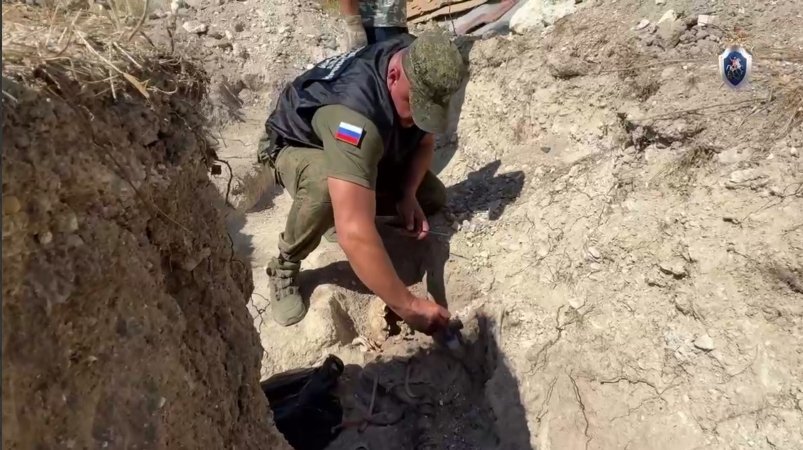 Кадр из видео Соцсети Следкома Крыма и Севастополя