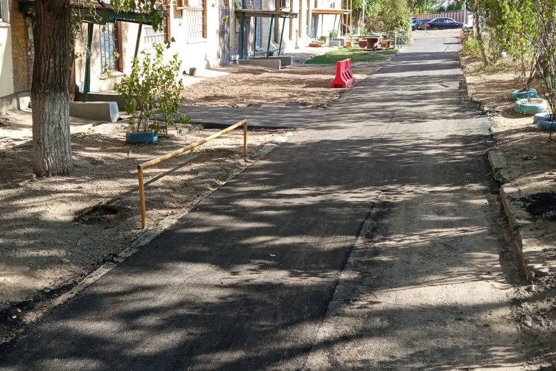 После жалоб главе Дона в Сальске отремонтировали двор жилого дома Правительство Ростовской области