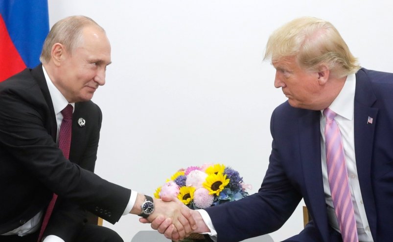 В США гадают, о чем могут договориться Путин и Трамп kremlin.ru, архивное фото