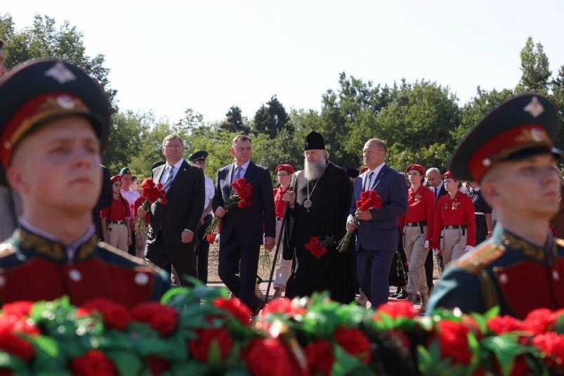 Жертв массового расстрела в Змиевской балке вспомнили сегодня на Дону Пресс-служба правительства Ростовской области