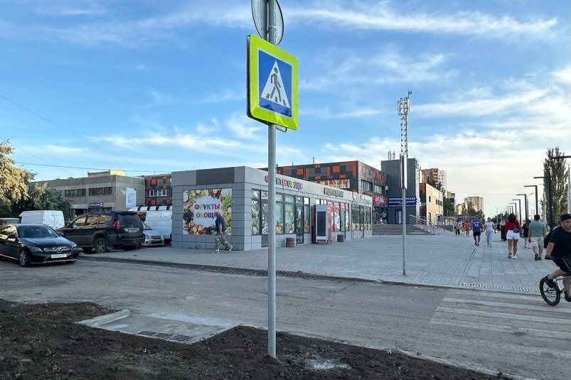 Реконструкция бульвара пресс-центр администрации города Омска