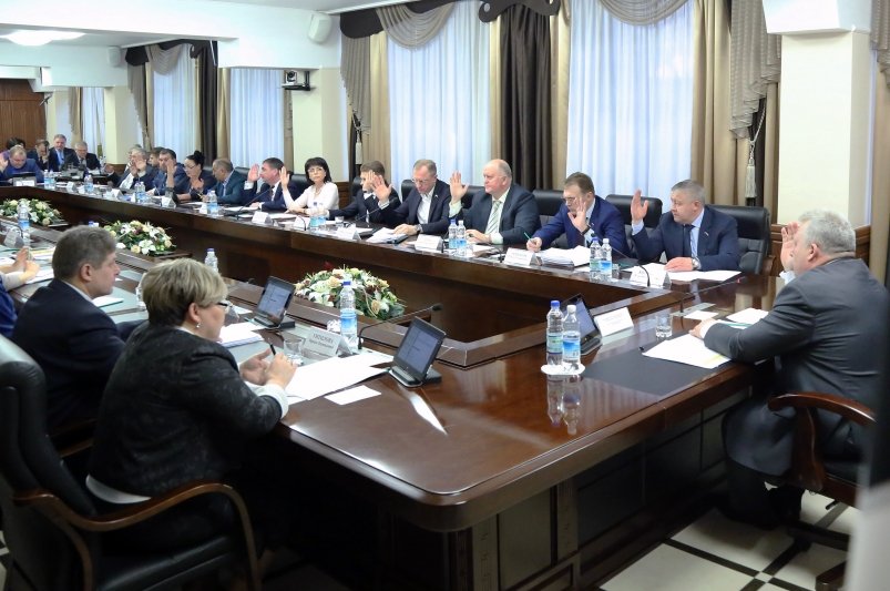 Работа по корректировке бюджета на сессии ЗСКК Пресс-служба ЗСКК