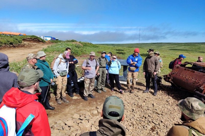 На остров Шумшу прибыла новая команда проекта Роспатриотцентра пресс-служба министерства туризма Сахалинской области