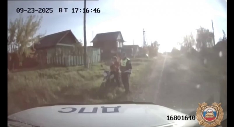 Подросток на питбайке устроил гонки с полицией в Тайшете Отдел пропаганды УГИДД России по региону