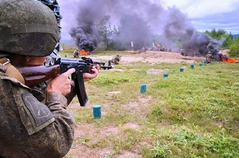 Штурмовики ВВО отработали боевое слаживание на Сахалине пресс-служба Восточного военного округа