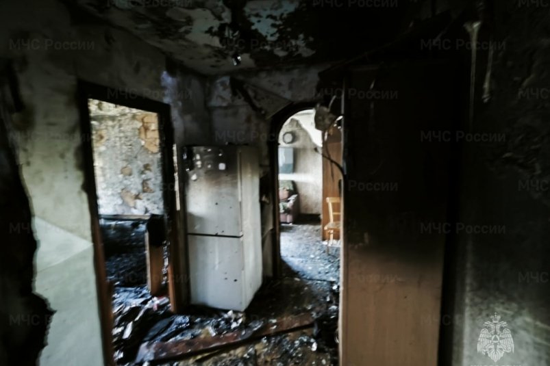 Пожар ГУ МЧС России по региону