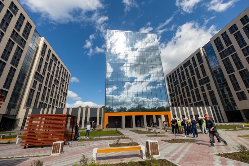 На Сахалине завершаются работы в новом студенческом городке СахалинТех пресс-служба правительства Сахалинской области