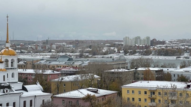 Зима пришла рано - в Иркутске выпало больше половины месячной нормы осадков за ночь Юлия Ушакова, ИА IrkutskMedia