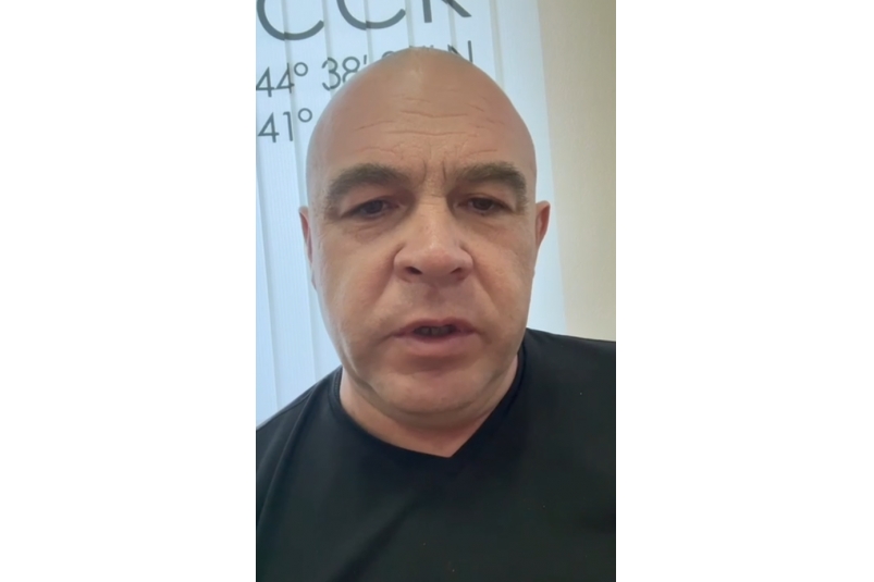 Мэр Невинномысска Михаил Миненков Кадр из видео Михаила Миненкова