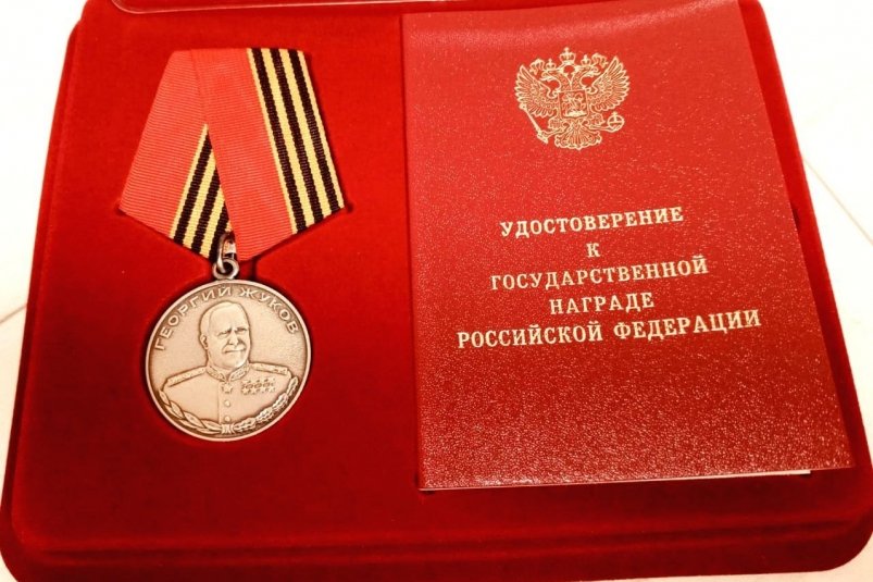 По указу Путина бойца со Ставрополья наградили медалью Жукова Соцсети главы Курского округа Ставрополья Павла Бабичева