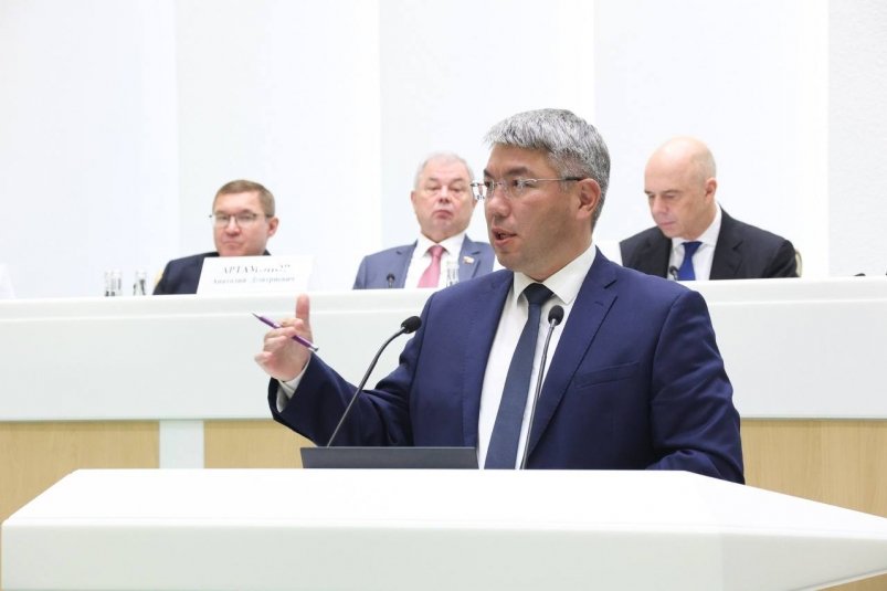 А. Цыденов правительство Бурятии