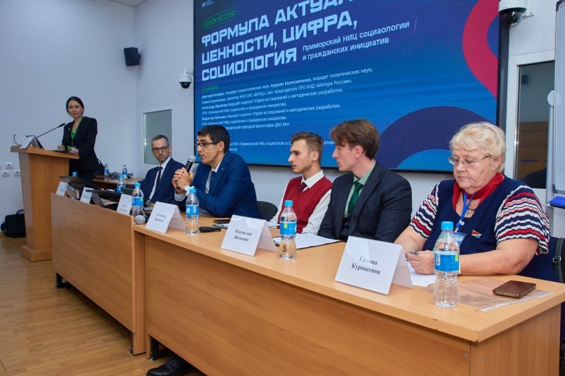 Открытая дискуссия "Формула актуальности: ценности, цифра, социология" ИА PrimaMedia
