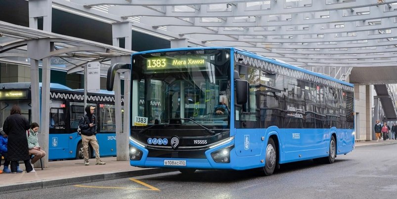 Новый низкопольный автобус ЛиАЗ mos.ru