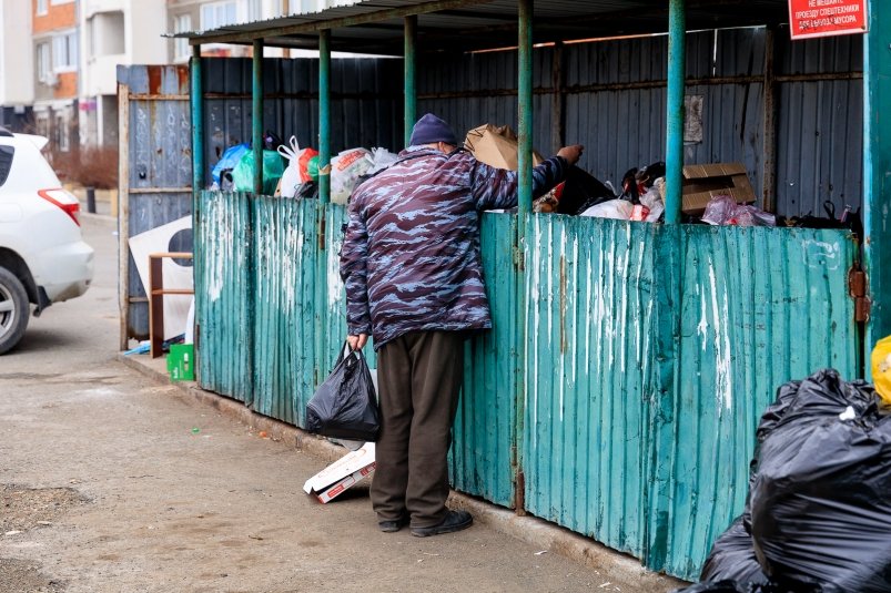 мусорный контейнер, мусорка, вывоз мусора, бытовые отходы Евгений  Кулешов, ИА PrimaMedia.ru