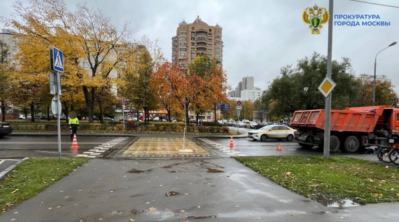 Последствия ДТП на юге Москвы Telegram-канал прокуратуры Москвы