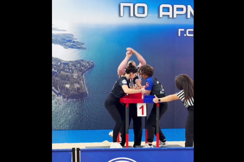 Наталья Неделько завоевала бронзу на Кубке России по армрестлингу Минспорт Бурятии