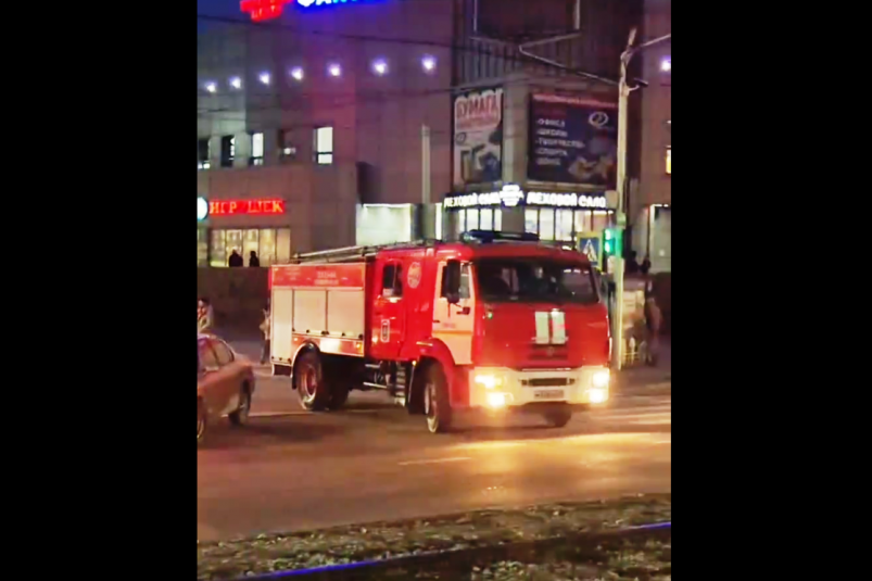 Пожар в Улан-Удэ: горел жилой дом МЧС по Бурятии