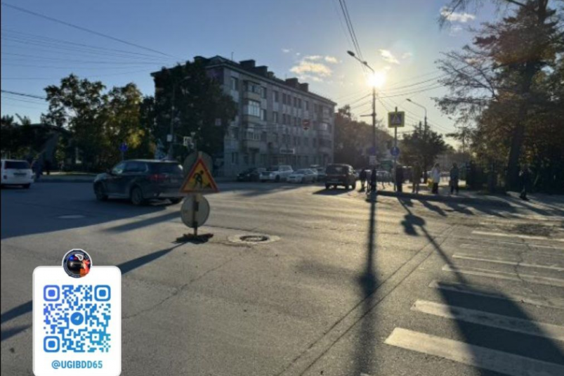 Пенсионерка попала под колеса минивэна в центре Южно-Сахалинска УГИБДД УМВД России по Сахалинской области