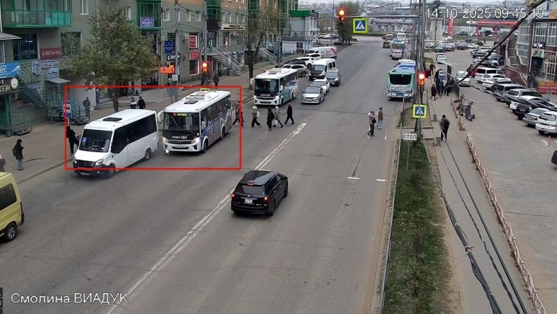 ДТП с автобусами Комитет по транспорту г. Улан-Удэ