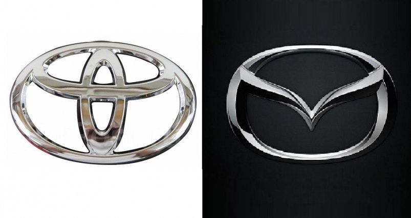 Mazda против Toyota: битва гигантов на автовыставке в Токио Логотипы компаний