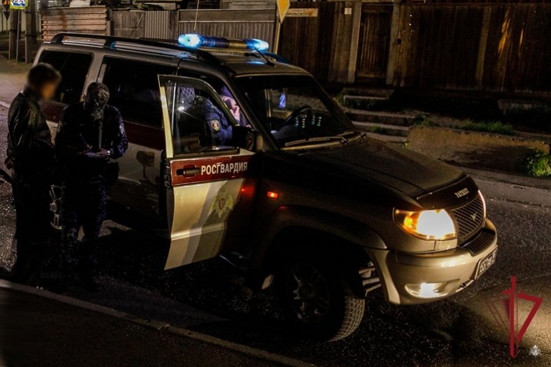 Задержание подозреваемого в покушении на убийство Росгвардия по Бурятии
