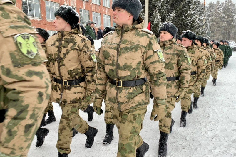 Первые призывники отправятся к местам несения воинской службы из Шелехова Пресс-служба правительства Иркутской области