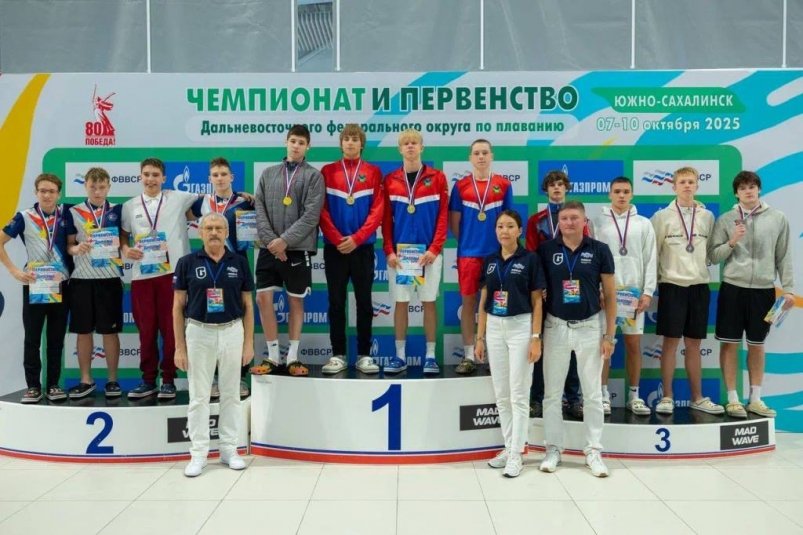 Пловцы из Находки блестяще выступили на Первенстве ДФО пресс-служба администрации НГО