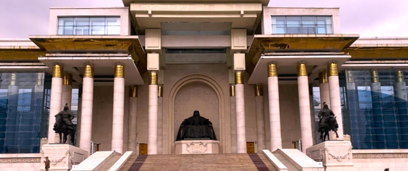 Дворец правительства Монголии (Улан-Батор) ИА PrimaMedia