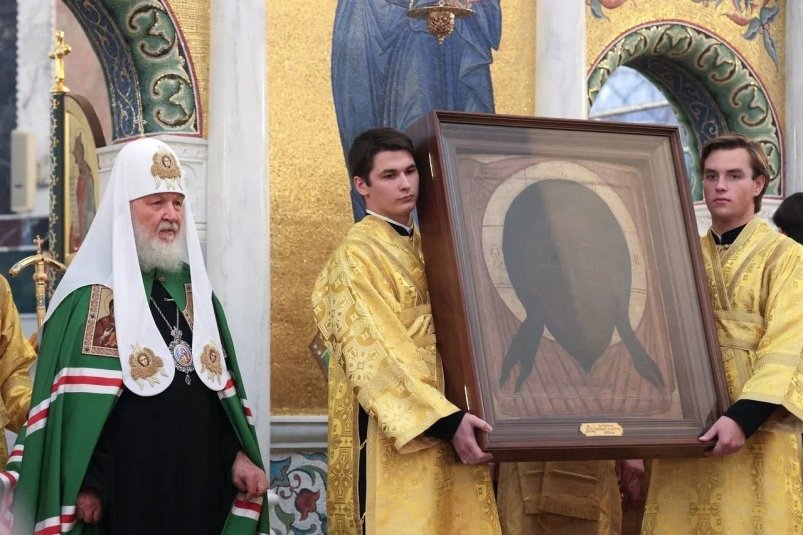 Патриарх Кирилл освятил храм Георгия Победоносца в Ростове-на-Дону телеграм-канал (18+) Юрия Слюсаря