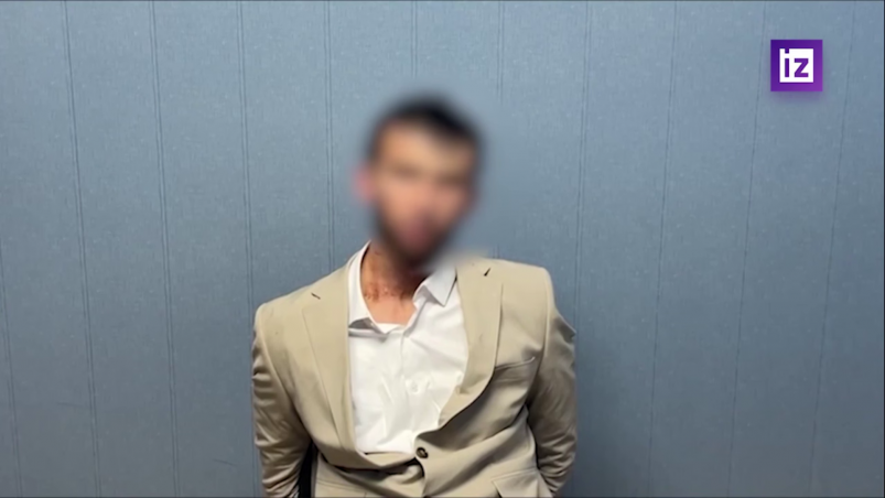 Появилось видео задержания мужчины, готовившего теракт в мэрии на Ставрополье Скриншот видео