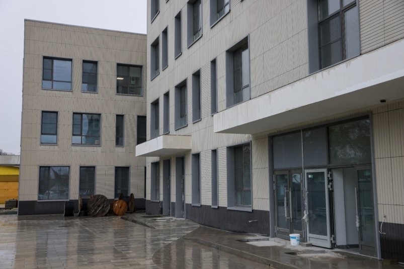 Детская поликлиника на улице Железнодорожной в Южно-Сахалинске пресс-служба правительства Сахалинской области