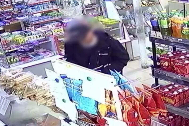 Кража кошелька Кадр из видео