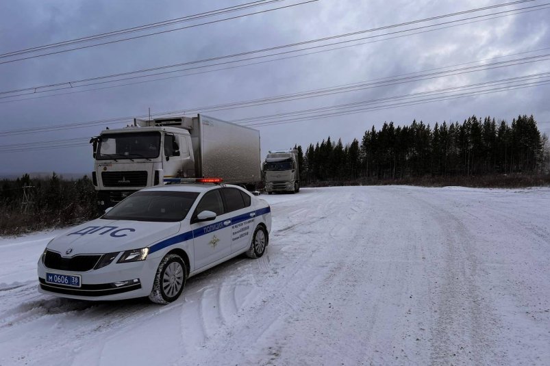 Движение автобусов и большегрузов временно закрыли на дороге "Братск - Усть-Илимск" Телеграм-канал (18+) ГУ МВД Иркутской области