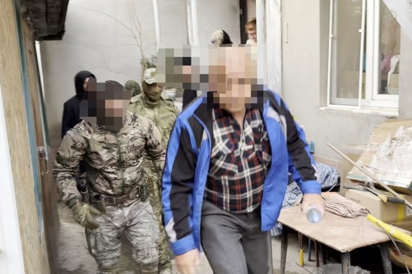 Кадр из видео Пресс-служба УФСБ по РК и Севастополю