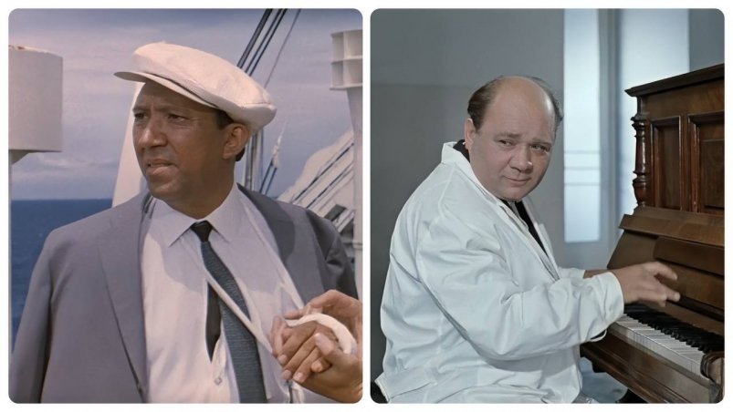 Никулин или Леонов: угадайте название фильма по кадру с актером - 1 подсказка кадр из фильма "Бриллиантовая рука" (18+) и "Джентельмены удачи" (6+) Никулин или Леонов: угадайте название фильма по кадру с актером - 1 подсказка кадр из фильма "Бриллиантовая рука" (18+) и "Джентельмены удачи" (6+)