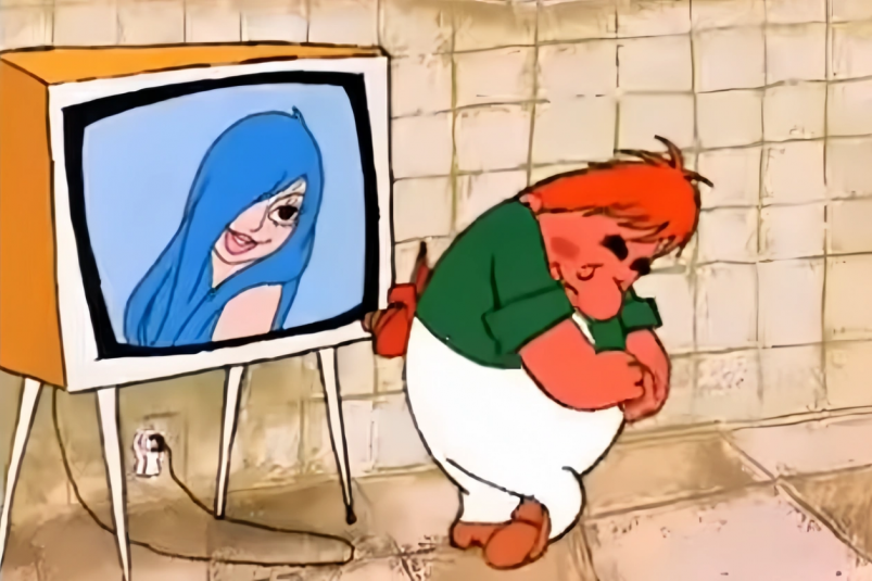 Эти мультики в СССР смотрел каждый после школы - узнаете за 20 секунд? кадр из мультфильма "Малыш и Карлсон" (0+)