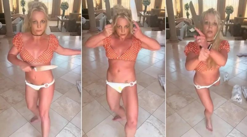 Бритни Спирс Скриншоты из видео знаменитости Бритни Спирс Скриншоты из видео знаменитости