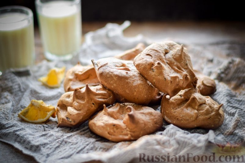 Шоколадная меренга russianfood.com Шоколадная меренга russianfood.com