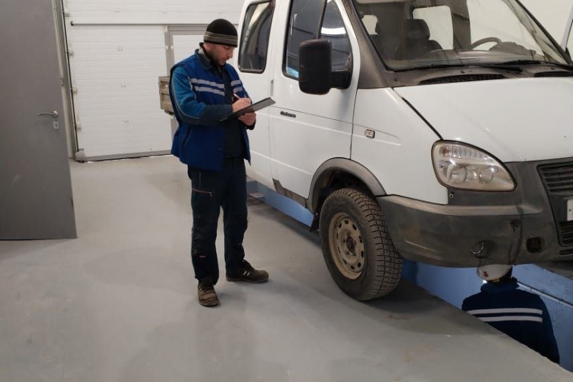 Проверку прошел весь транспорт АО "Хиагда" Проверку прошел весь транспорт АО "Хиагда"