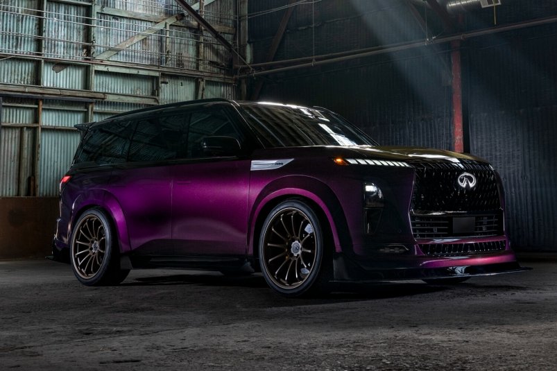 Infiniti представила концепт QX80 R-Spec с двигателем от GT-R Infiniti