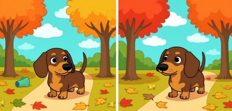 Найдите 5 отличий и докажите, что ваш мозг еще не устарел: ТЕСТ на внимательность ИИ QWEN (18+)