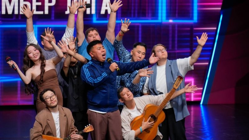 Команда КВН "Сделано на Сахалине" пресс-служба КВН