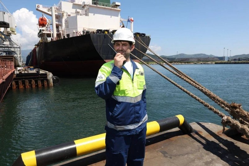 Погрузка в Малом порту в Находке предоставлено пресс-службой Малого порта Погрузка в Малом порту в Находке предоставлено пресс-службой Малого порта