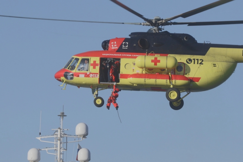 Камчатские спасатели отработали сложнейшую операцию по эвакуации пострадавших с судна Официальный сайт Камчатского края