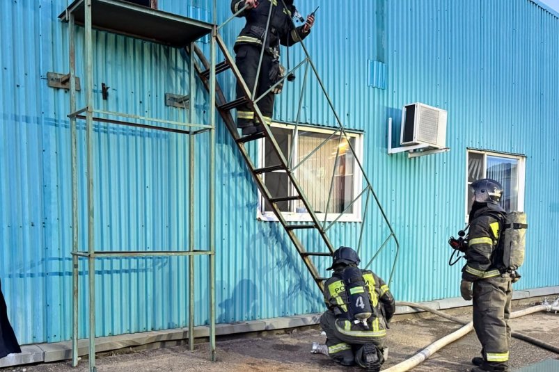 Пожар прокуратуры Забайкалья
