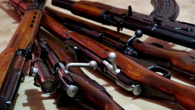 Пять охотничьих ружей изъяли у сахалинцев, подозреваемых в совершении преступлений пресс-служба Росгвардии по Сахалинской области Пять охотничьих ружей изъяли у сахалинцев, подозреваемых в совершении преступлений пресс-служба Росгвардии по Сахалинской области